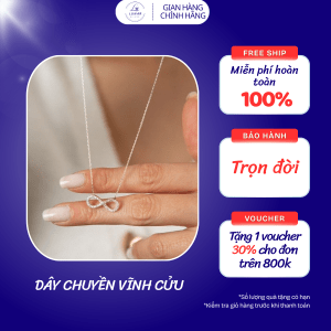 Dây chuyền bạc Vĩnh Cửu