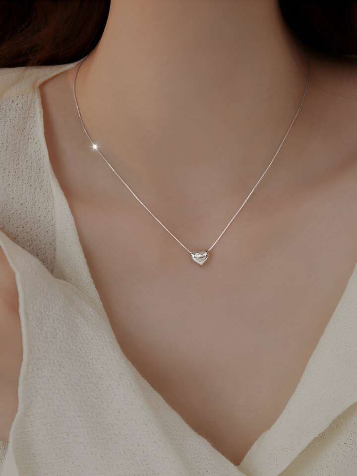 Dây chuyền bạc sợi nhỏ